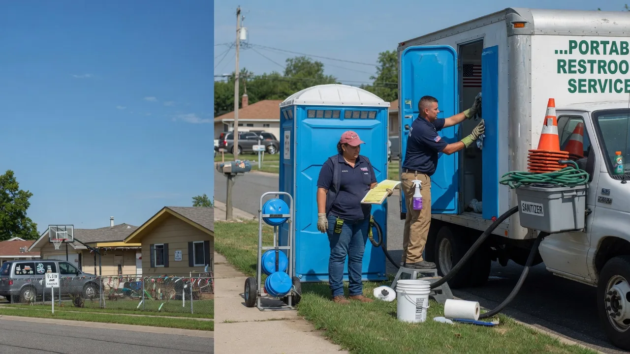 Portable Toilet Rental in Halltown, MO near me